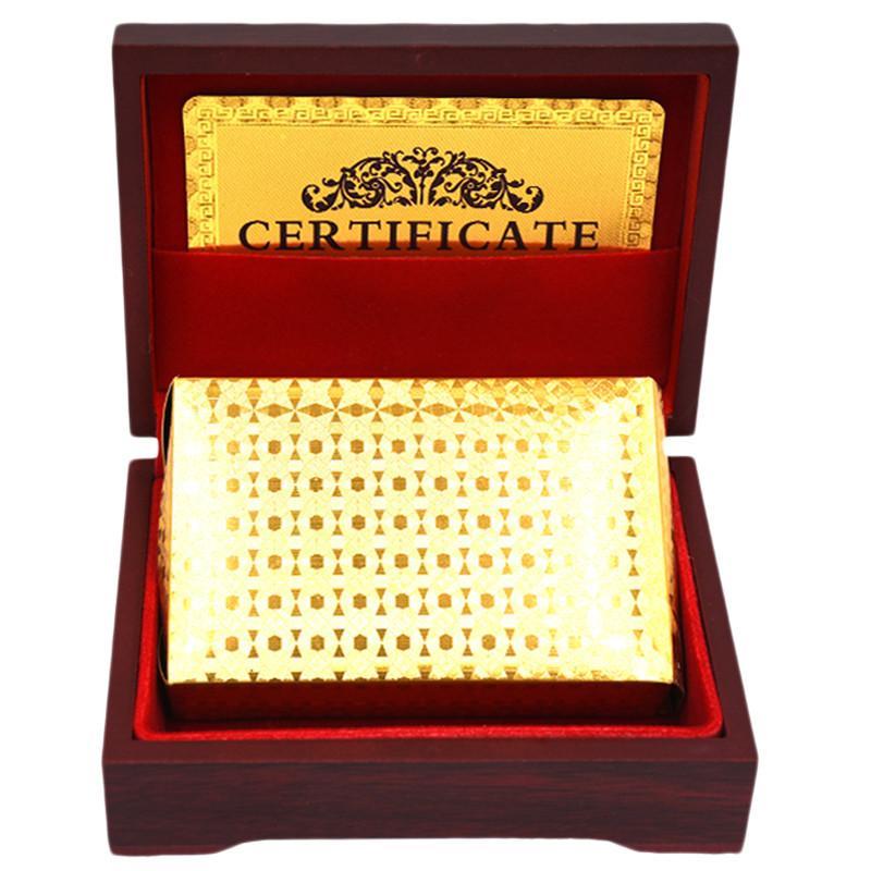 Fanduco Playing Cards 24K Gold Foil Playing Cards