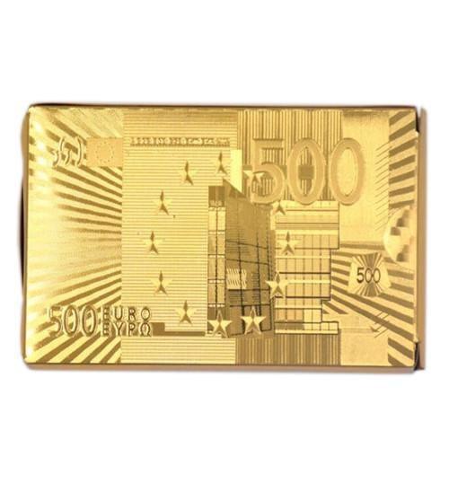 Fanduco Playing Cards Euro 24K Gold Foil Playing Cards