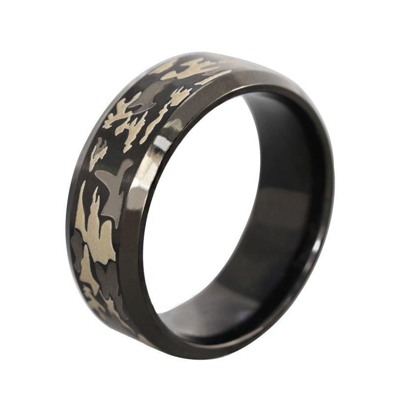 Fanduco Rings Camo Steel Rings