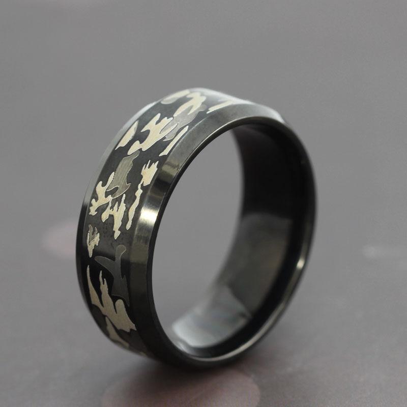 Fanduco Rings Camo Steel Rings
