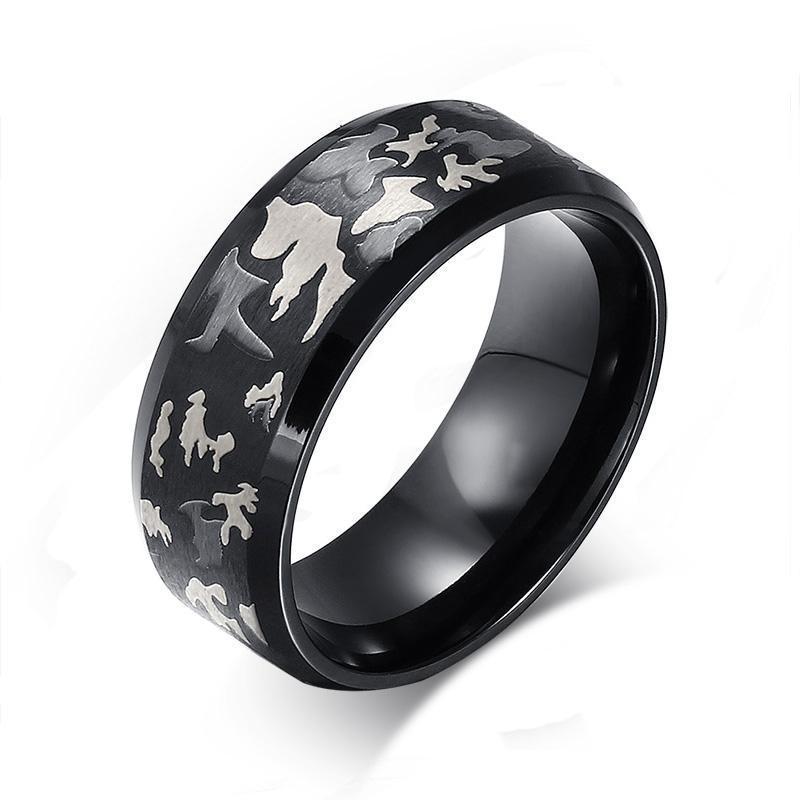 Fanduco Rings Camo Steel Rings