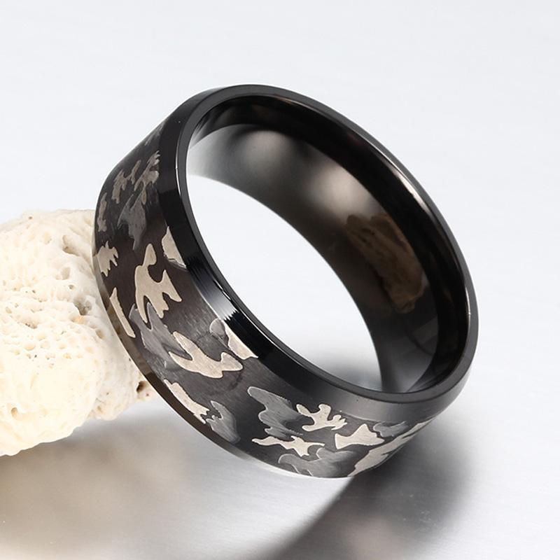 Fanduco Rings Camo Steel Rings