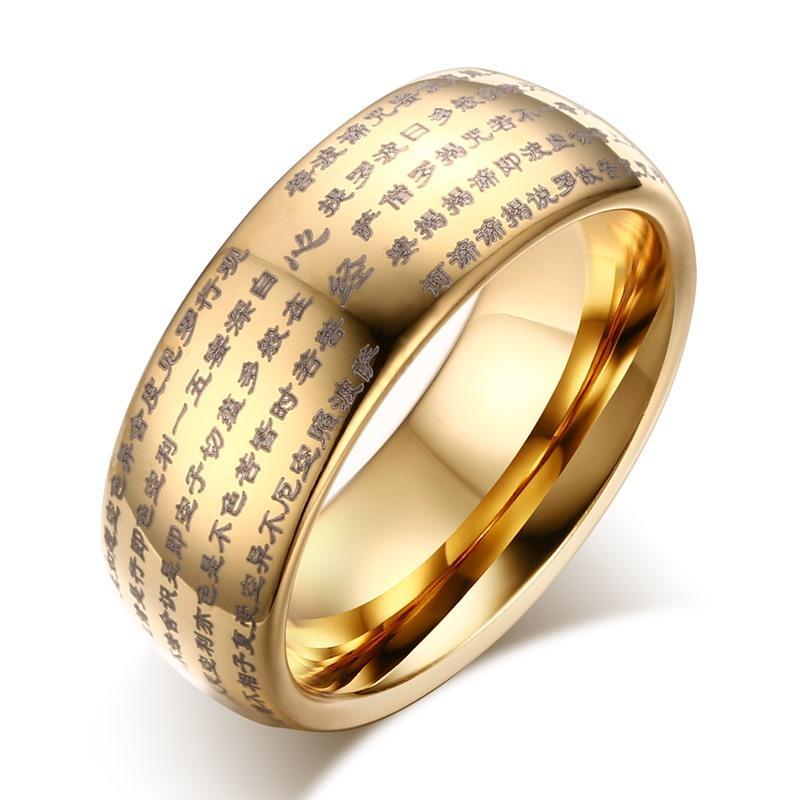 Fanduco Rings Heart Sutra Ring