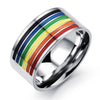 Fanduco Rings Rainbow Flag Ring
