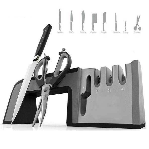 Fanduco Sharpeners Pro Kitchen 4 in 1 Knife Sharpener