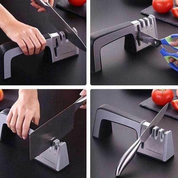 Fanduco Sharpeners Pro Kitchen 4 in 1 Knife Sharpener