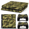 Fanduco Skins Army Green Camo Skin Decals For Playstation 4 With 2 Controller Skins