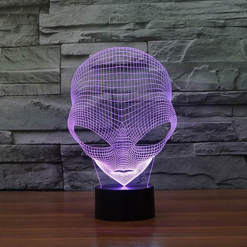 Fanduco Table Lamps Awesome Alien Hologram Lamp