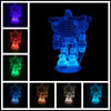 Fanduco Table Lamps Gladiator Cool AF Robot Hologram Lamps