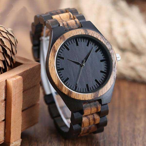 Handcrafted Vintage Wooden Watch Fanduco
