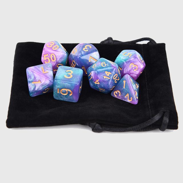 Nebula Space Dice Sets