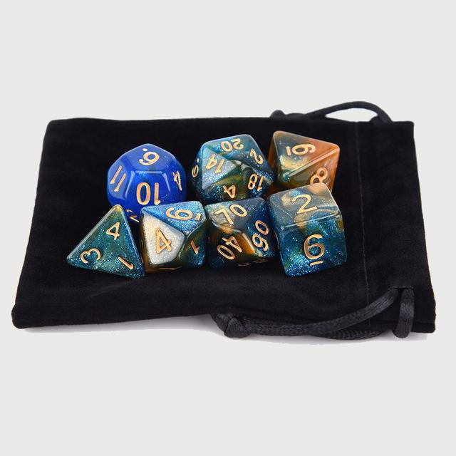 Nebula Space Dice Sets