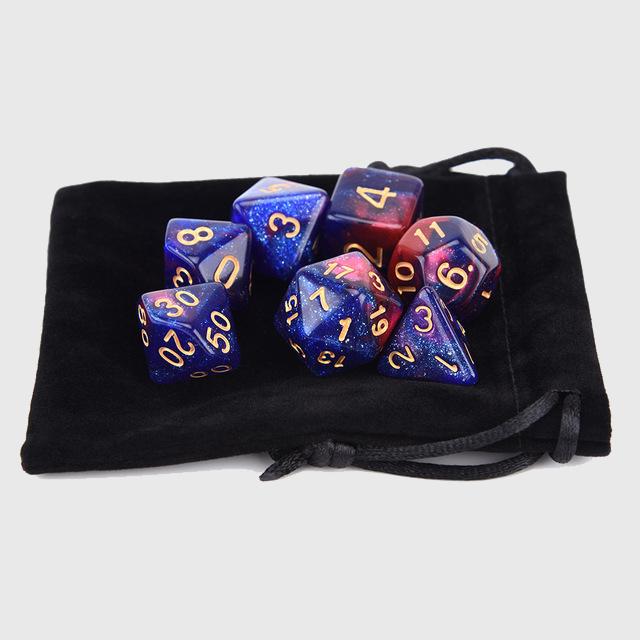 Nebula Space Dice Sets