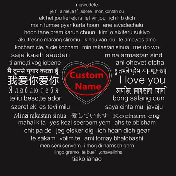 Personalized Projection Pendant
