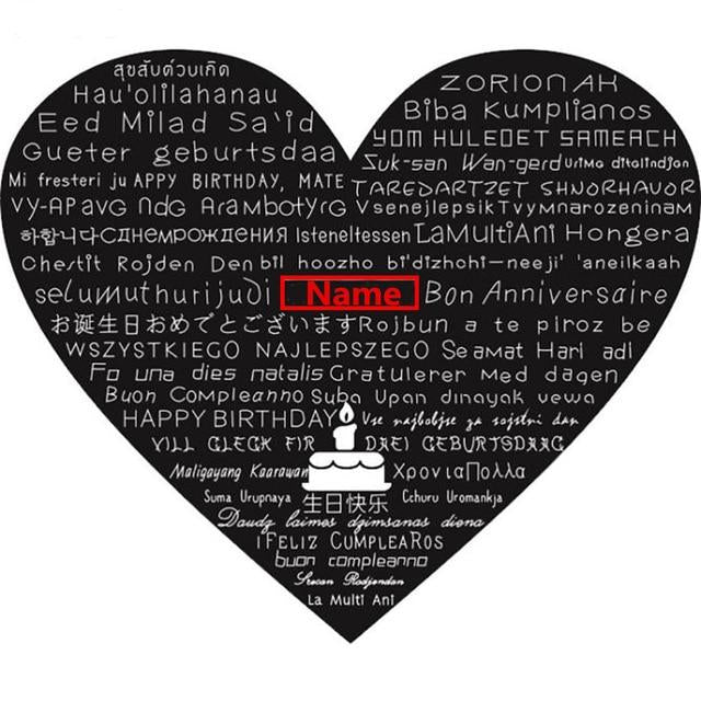 Personalized Projection Pendant
