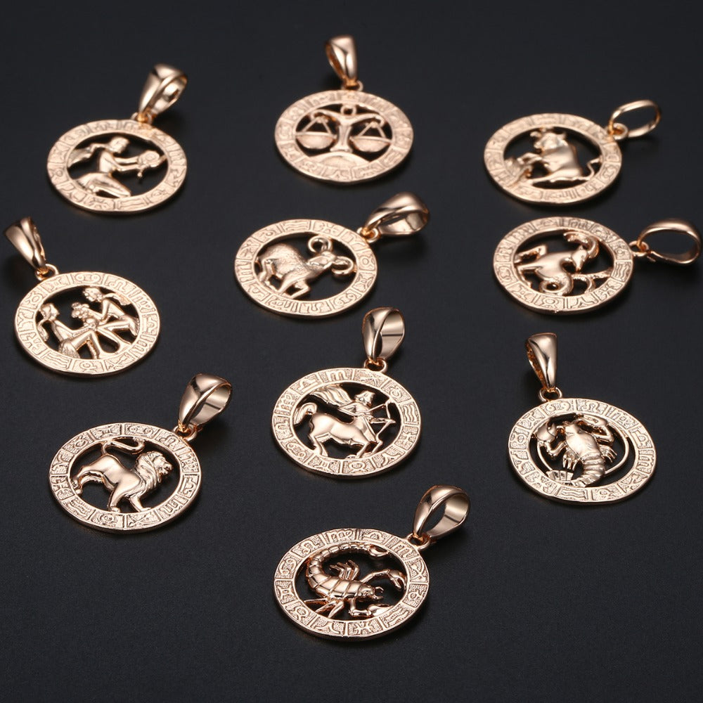 Gold-Filled Zodiac Necklaces