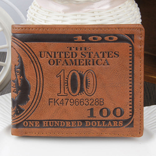 The Lucky C-Note US Dollar Leather Wallet