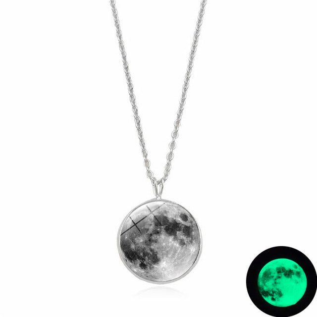 Glow In The Dark Lunar Necklace