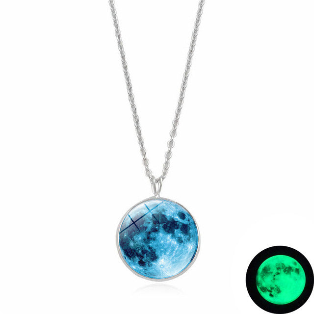 Glow In The Dark Lunar Necklace
