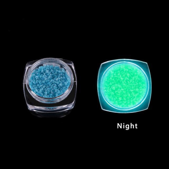 Glow In The Dark Nail Crystals