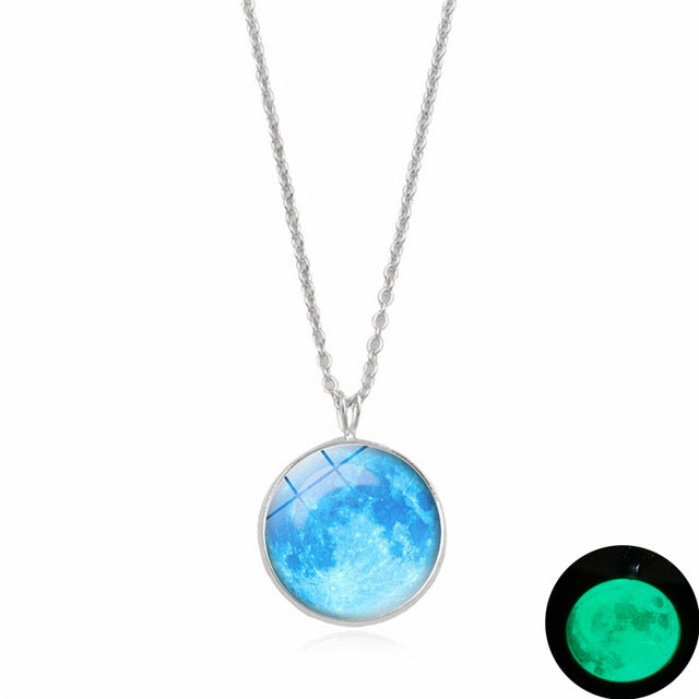 Glow In The Dark Lunar Necklace