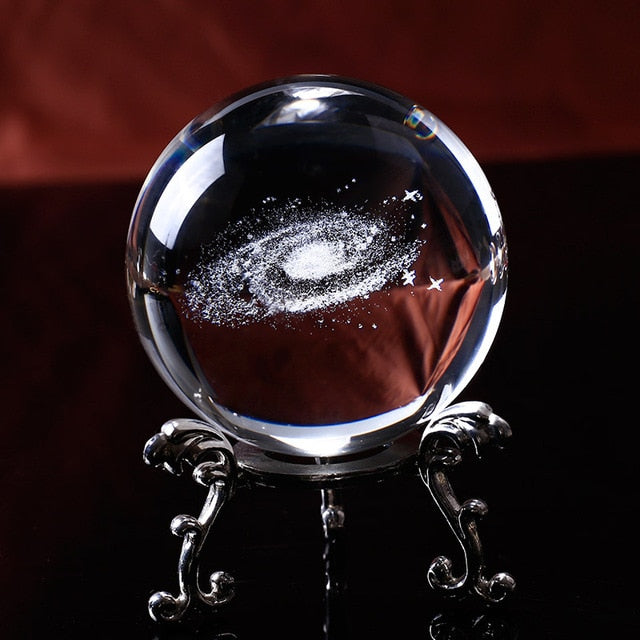 Galaxy In A Crystal Ball