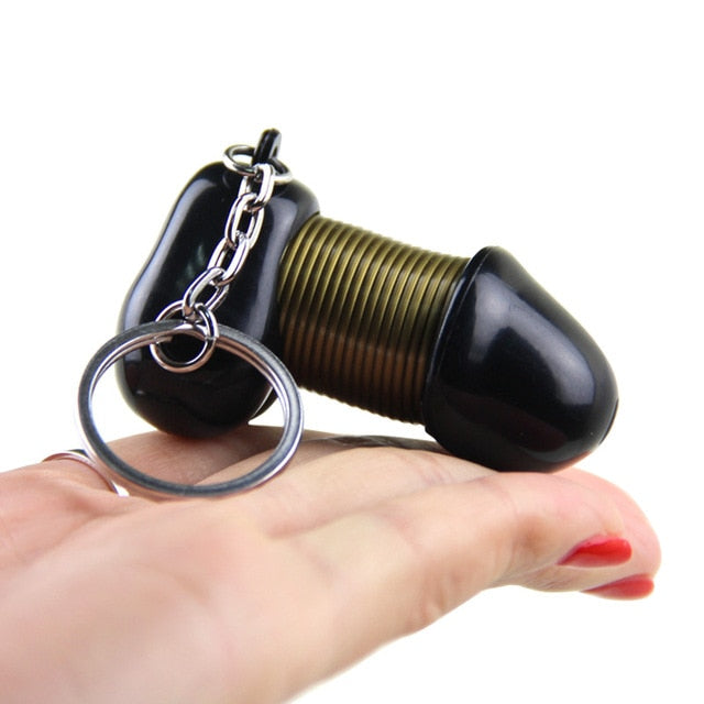 Springy Schlong Keychain