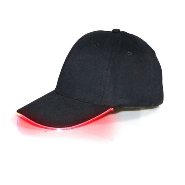 Rainbow LED Baseball Caps