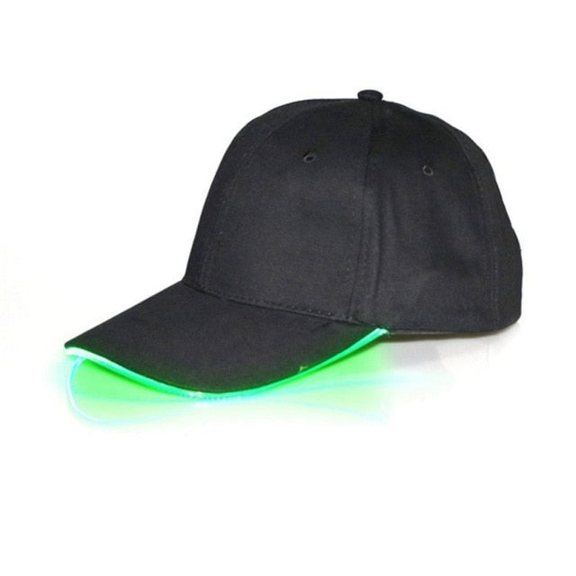 Rainbow LED Baseball Caps