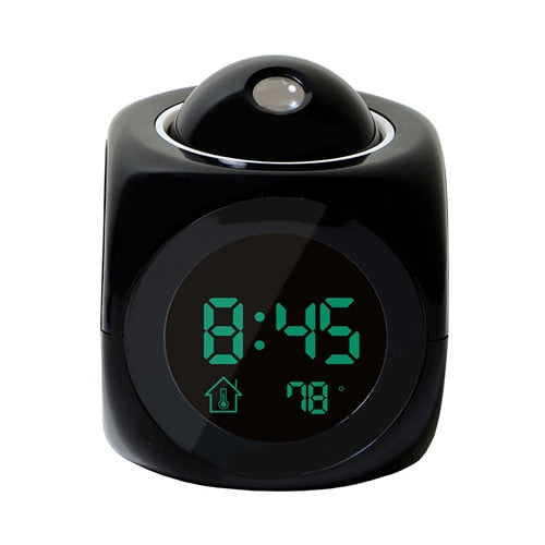 LED Display Projection Digital Alarm Clock