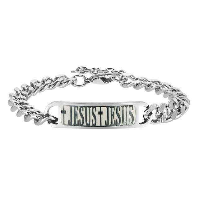 Glow In The Dark JESUS Bracelet