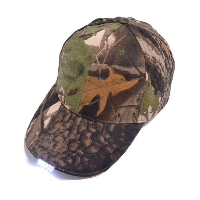 Outdoorsman Cap With LED Lights