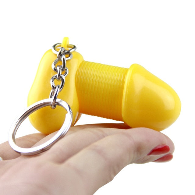 Springy Schlong Keychain