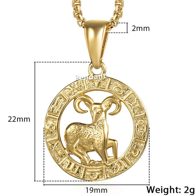 Gold-Filled Zodiac Necklaces