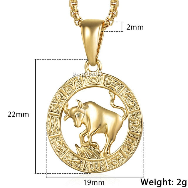 Gold-Filled Zodiac Necklaces