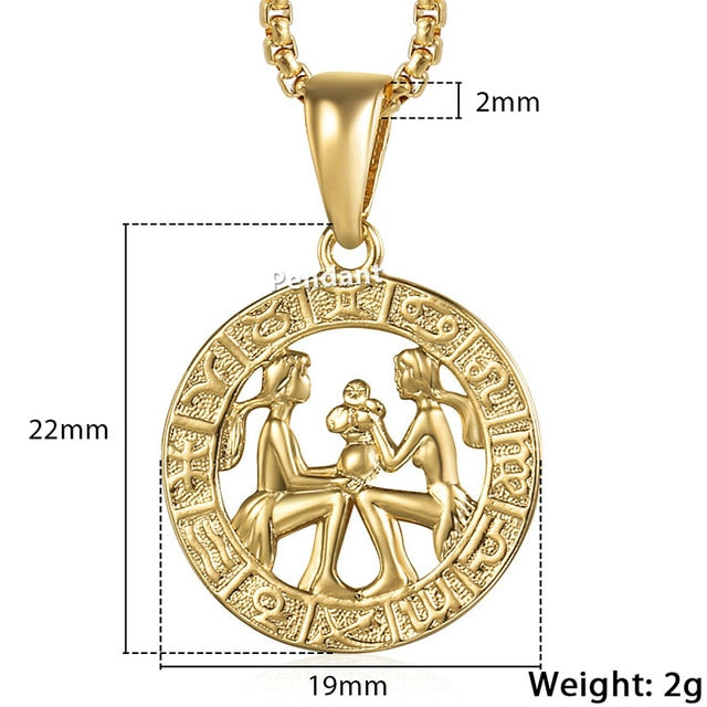 Gold-Filled Zodiac Necklaces