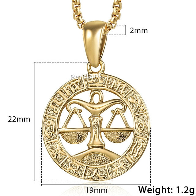 Gold-Filled Zodiac Necklaces