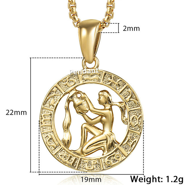 Gold-Filled Zodiac Necklaces
