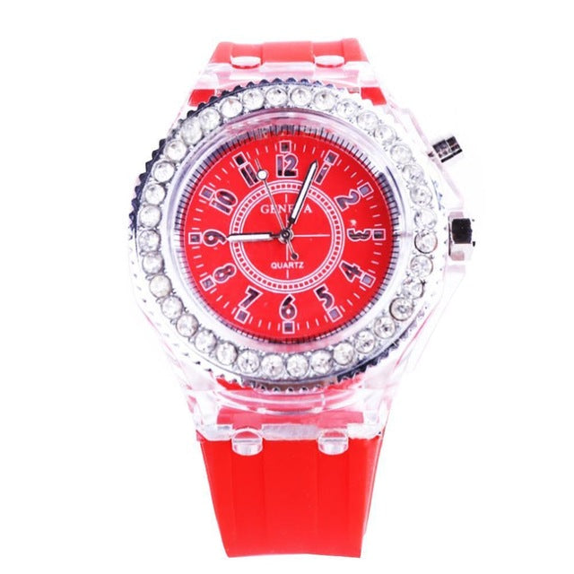 Glow In The Dark Quartz Watch