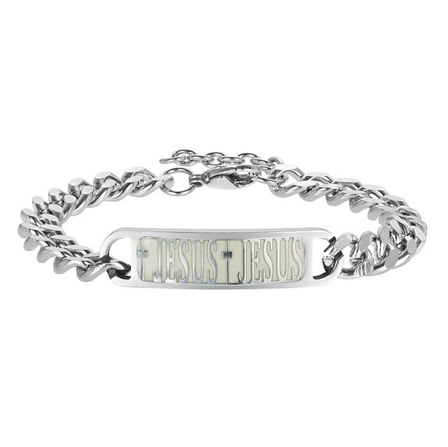 Glow In The Dark JESUS Bracelet