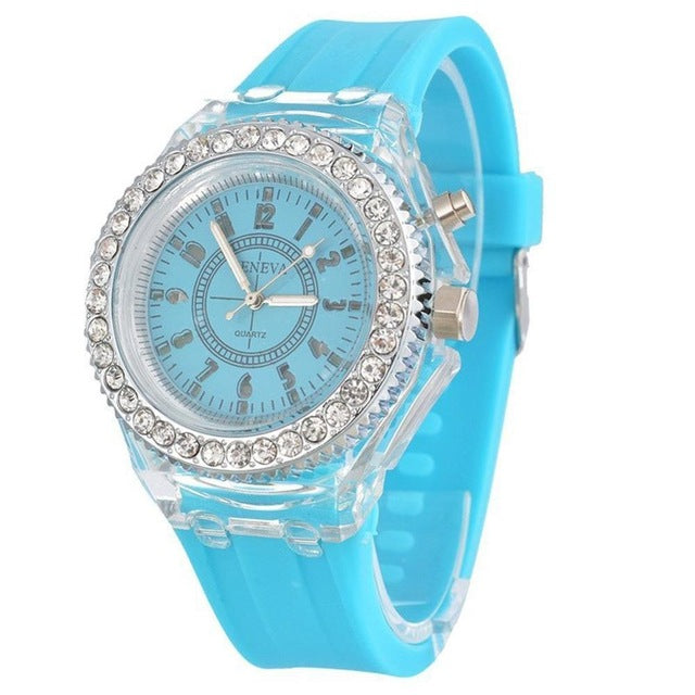 Glow In The Dark Quartz Watch