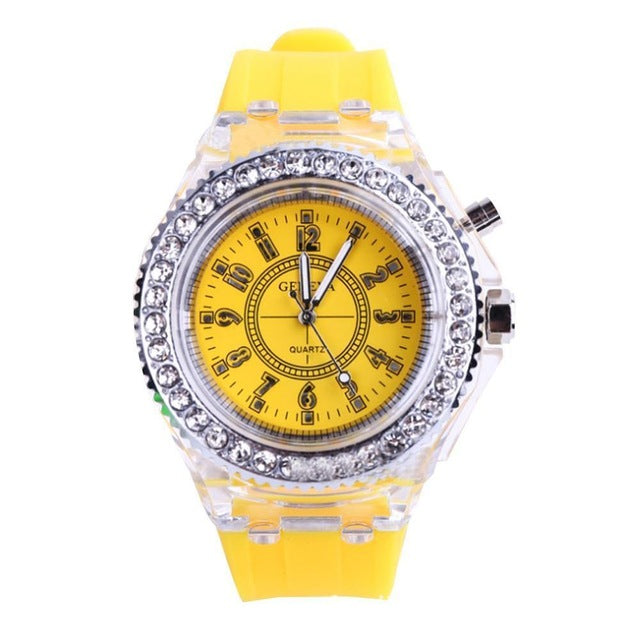 Glow In The Dark Quartz Watch