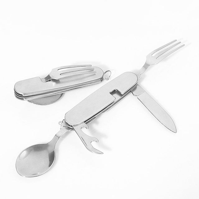 The Handiest 4 in 1 Travel Cutlery Set