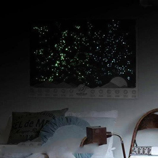 Glow In The Dark Star Constellations Map