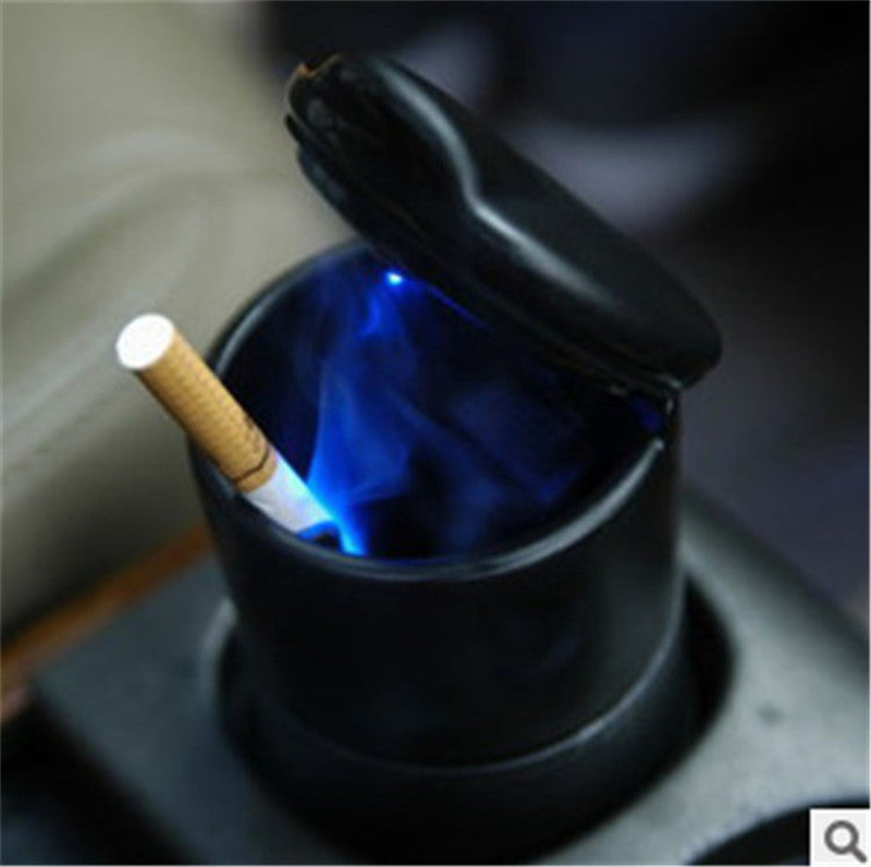Handy Car Ashtray With LED Lighting