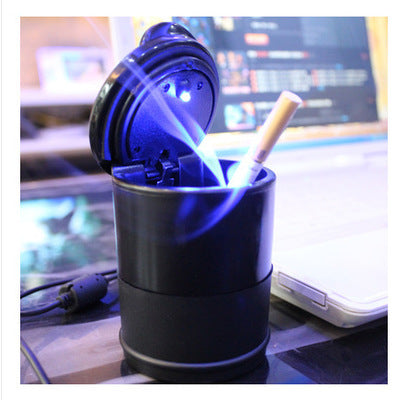 Handy Car Ashtray With LED Lighting
