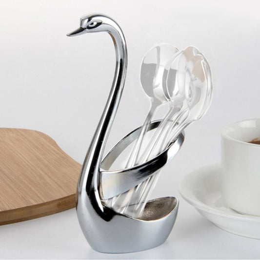 Swan Tea Cutlery Holder