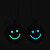 Smiley Emoticon Glow In The Dark Necklace