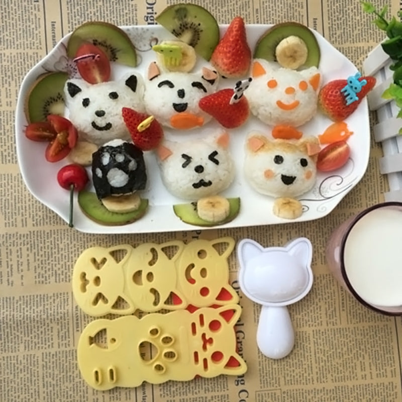 Kawaii Cat Sushi Rice Kit