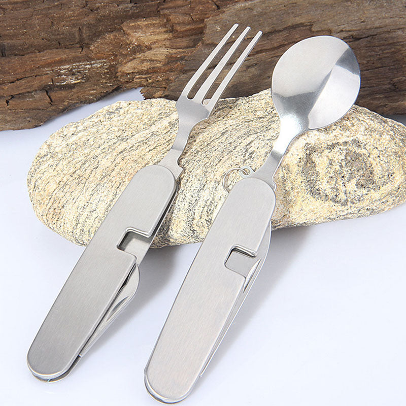 The Handiest 4 in 1 Travel Cutlery Set